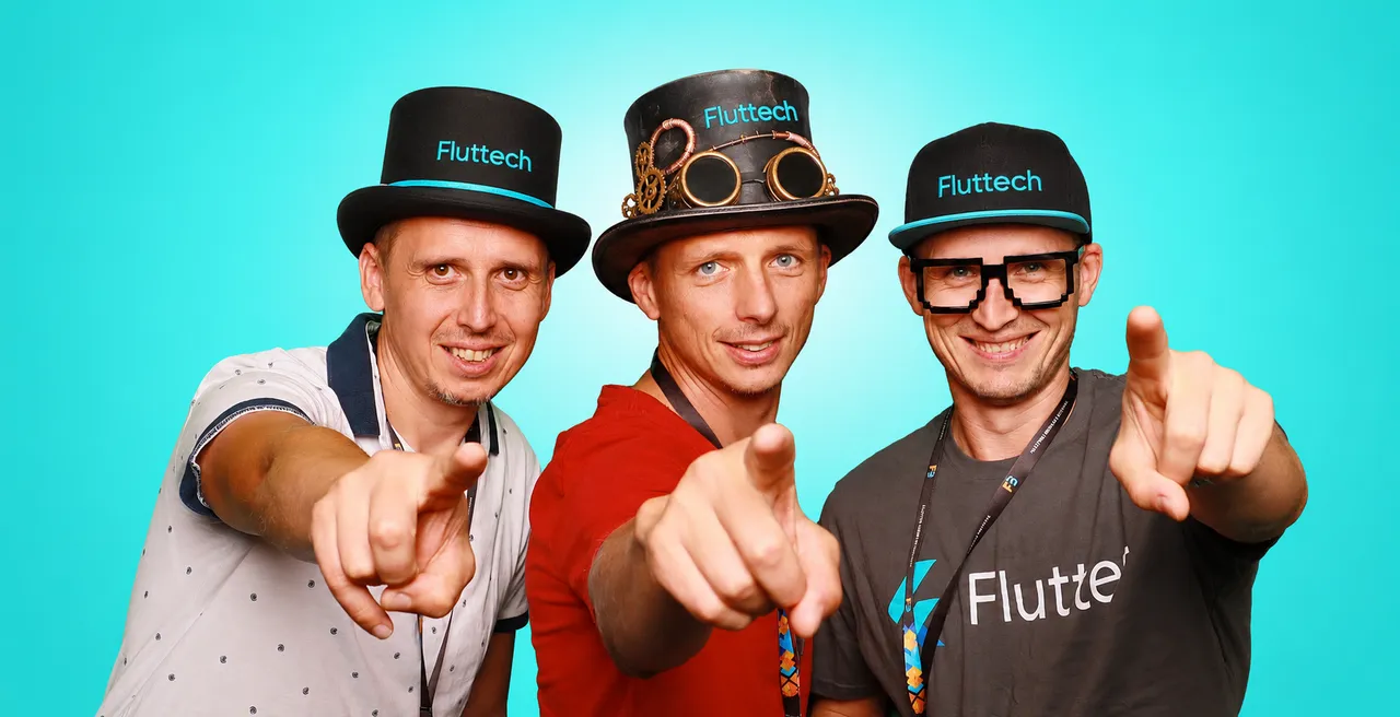 The three Fluttech brothers